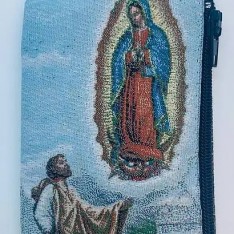 Our Lady of Guadalupe with St. Juan Diego - Pouch (3″ x 4″)